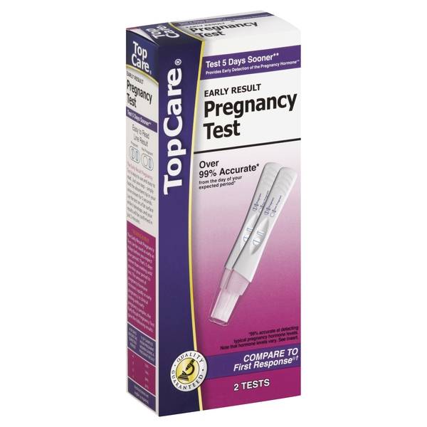 TopCare Early Result Pregnancy Test (2 ct)