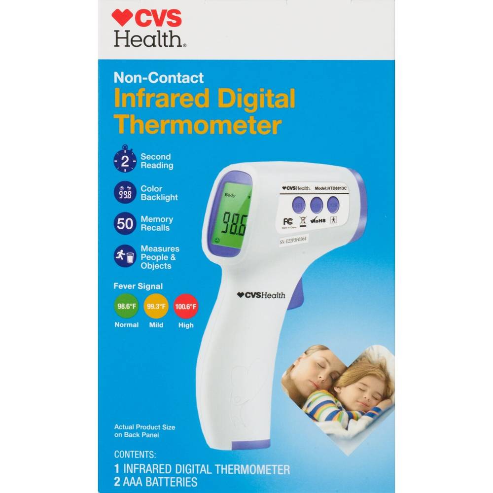 CVS Health Non Contact Infrared Digital Thermometer