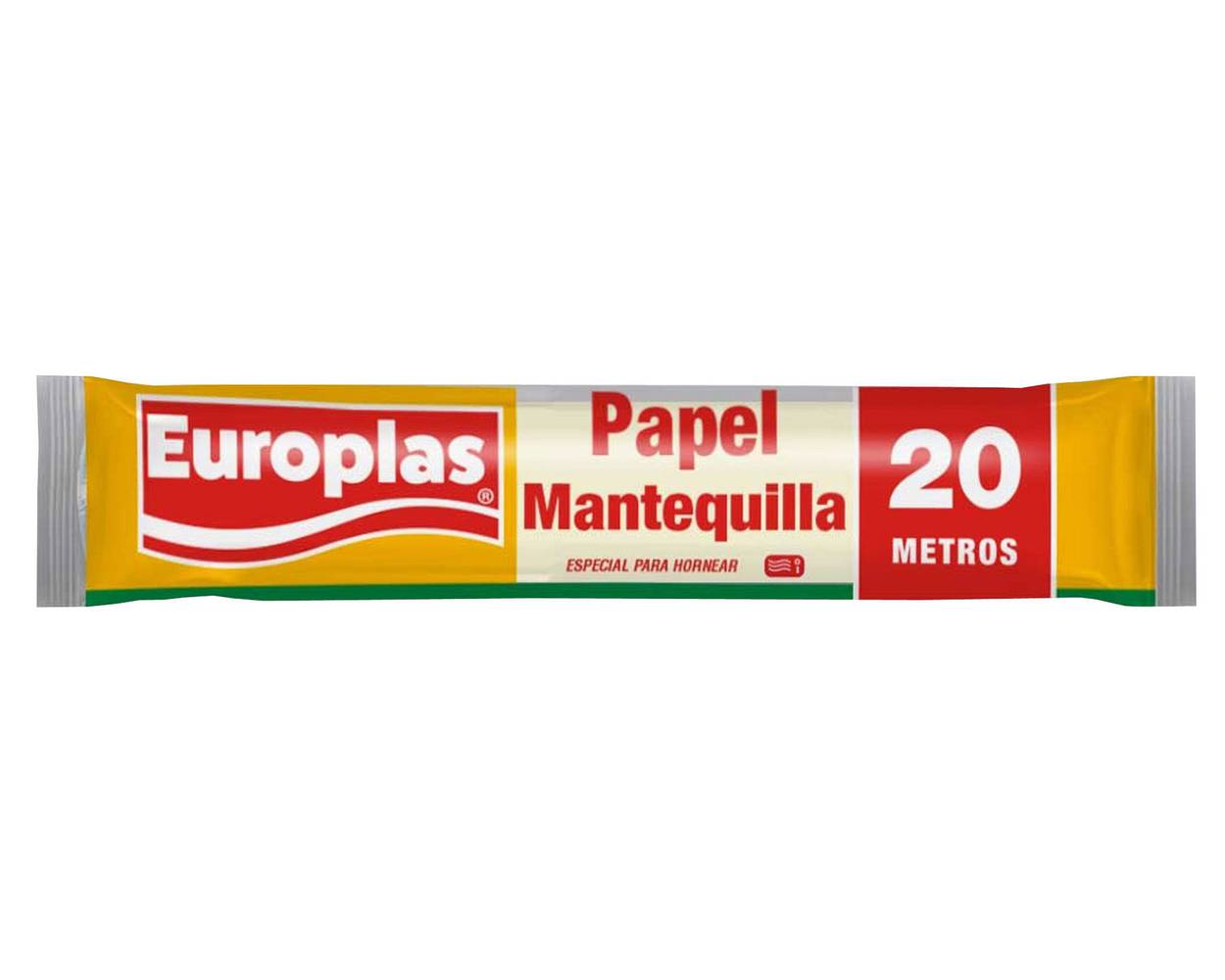 Europlas papel mantequilla (rollo 20 m)