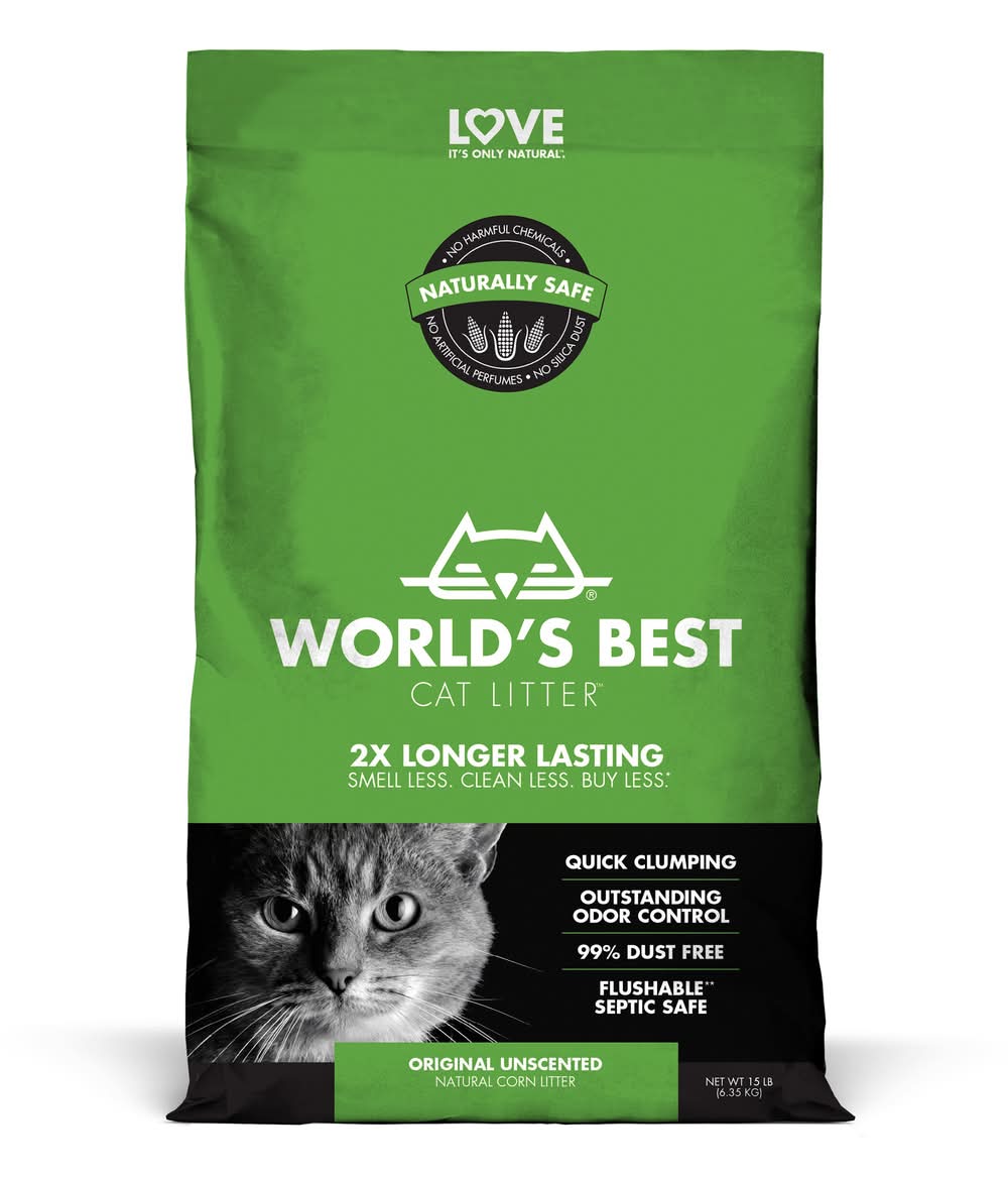 World's Best Cat Litter Comfort Care Cat Litter (15 lbs)