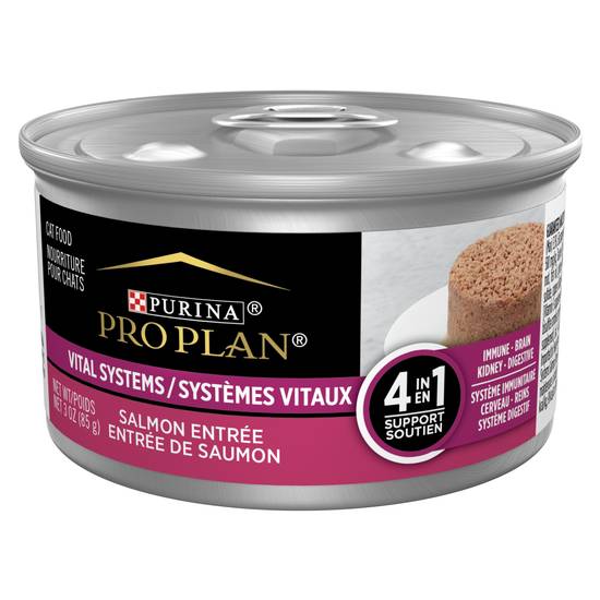 Purina Pro Plan Vital Systems Wet Cat Food (salmon)