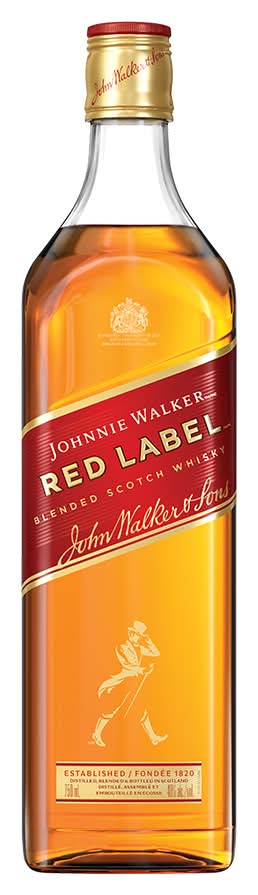 Johnnie Walker Red Label Blended Scotch Whisky (750 ml)