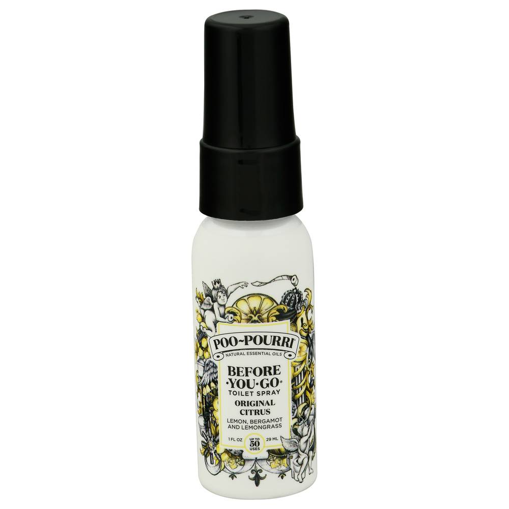 Poo-Pourri Before You Go Toilet Spray, Original Citrus (1 fl oz)