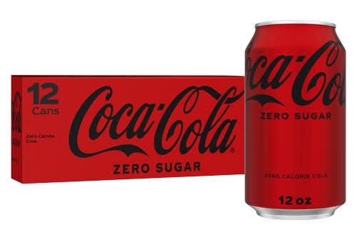 Coca-Cola Zero Sugar Soda (12 x 12 oz)
