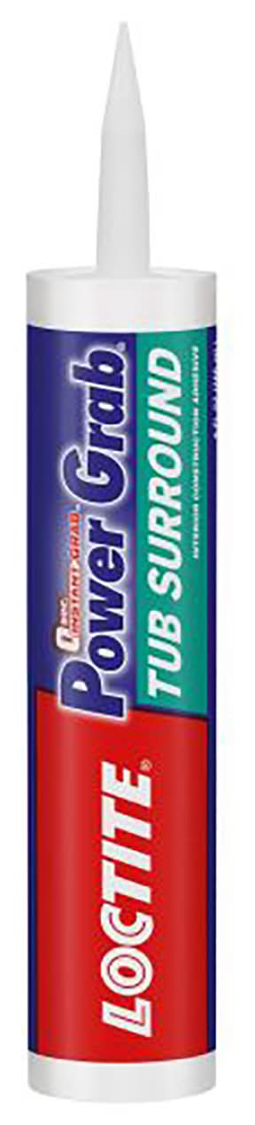 Loctite Power Grab Tub Surrounds Synthetic Latex Construction Adhesive 9 Oz