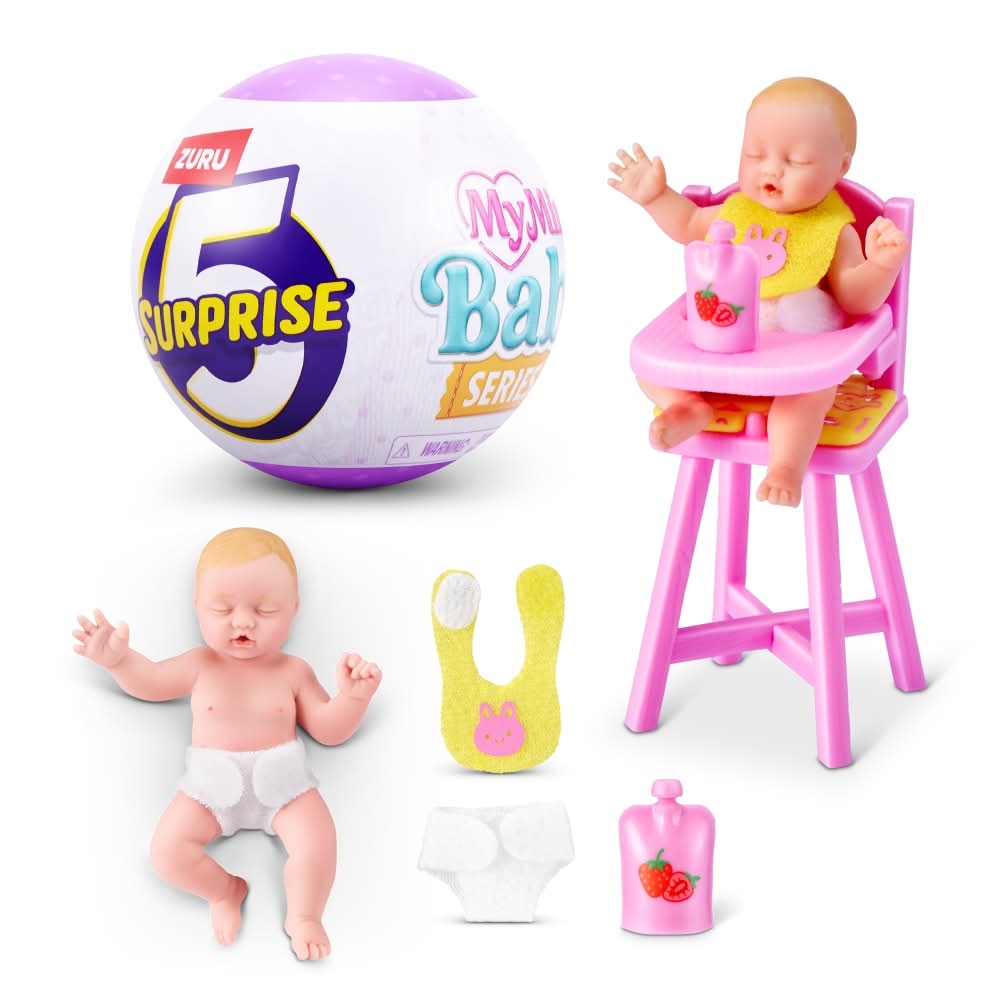 ZURU 5 Surprise My Mini Baby Collectible Capsule Toy Series 2