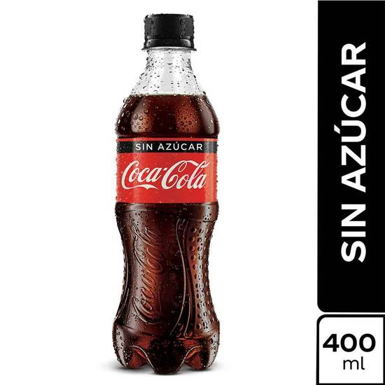 Coca cola sin azucar 500 ml