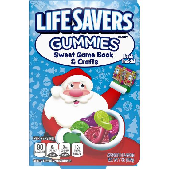 Life Savers Sweet Game Christmas Book Crafts Gummies (assorted)