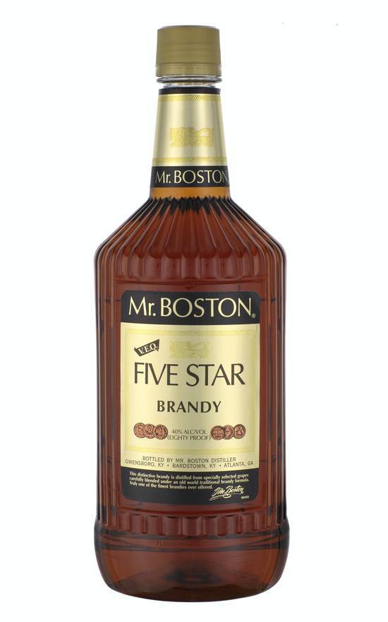 Mr. Boston Five Star Brandy (1.75 L)