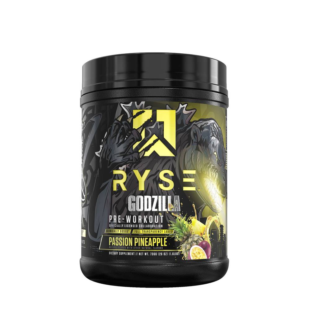 Ryse Godzilla Pre-Workout, Pineapple (26 oz)