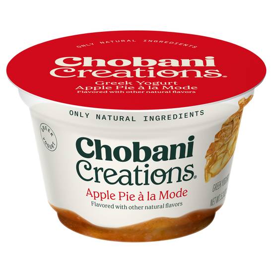 Chobani Creations Greek Apple Pie a La Mode Yogurt