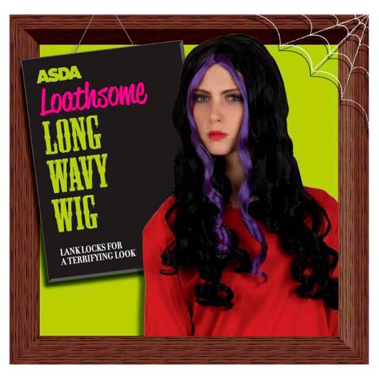 Black wig asda hotsell