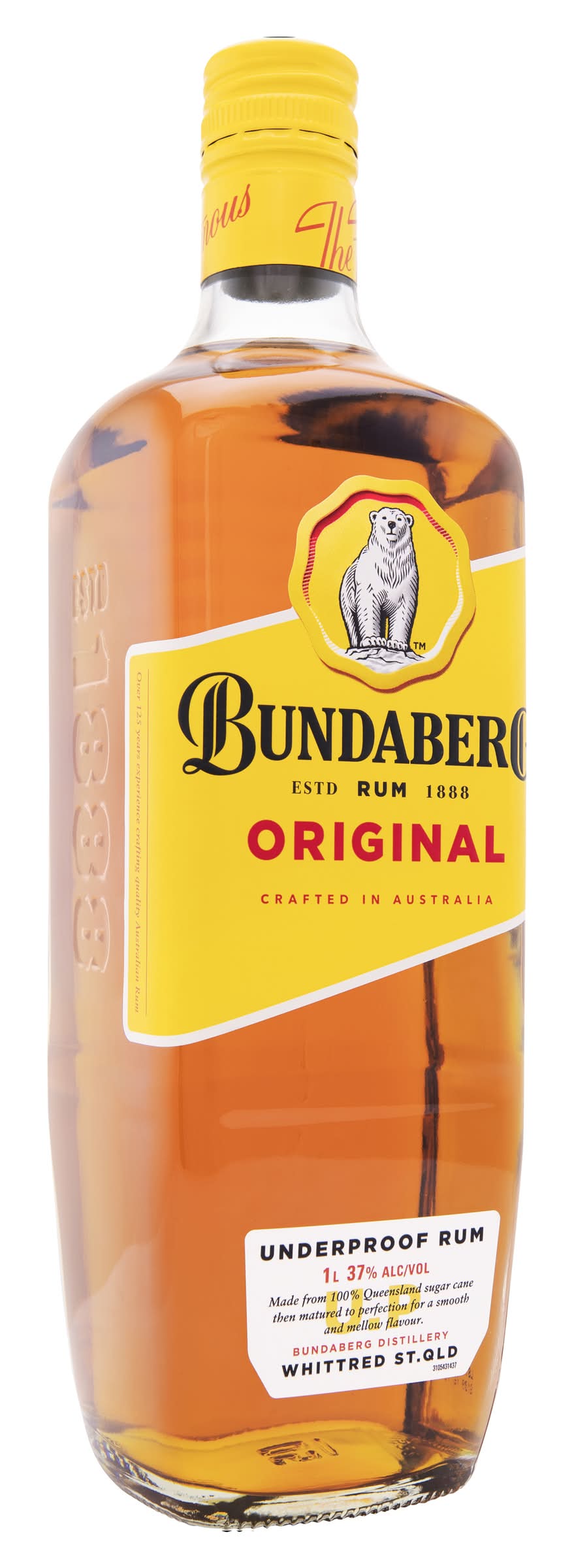 Bundaberg UP Rum 1 Litre ea