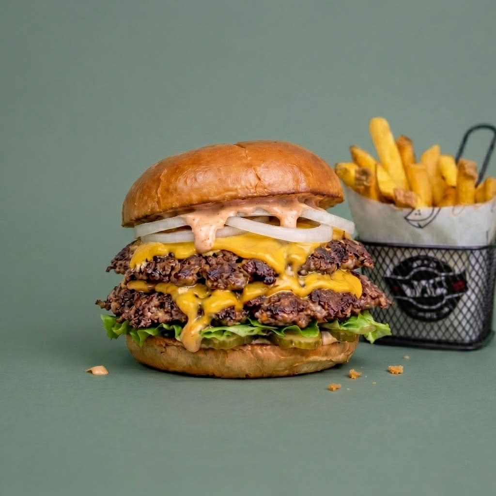 Double Iron Smash   🍔+🍟+🥤 (Burger+Frites+Boisson)
