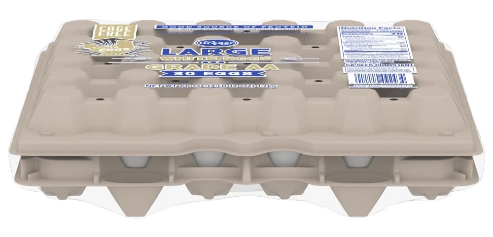 Kroger® Cage Free Large White Eggs
