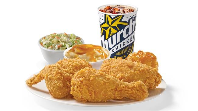 3 Pieces Mixed Chicken Combo