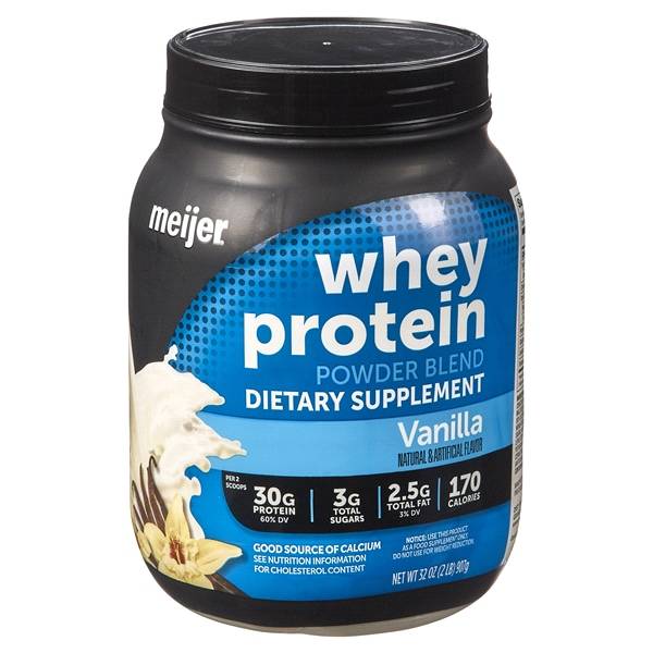 Meijer Vanilla Whey Protein Powder