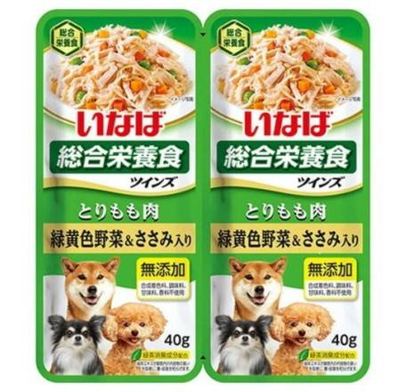 50_いなば　ツインズとりもも肉緑黄色野菜（80g）