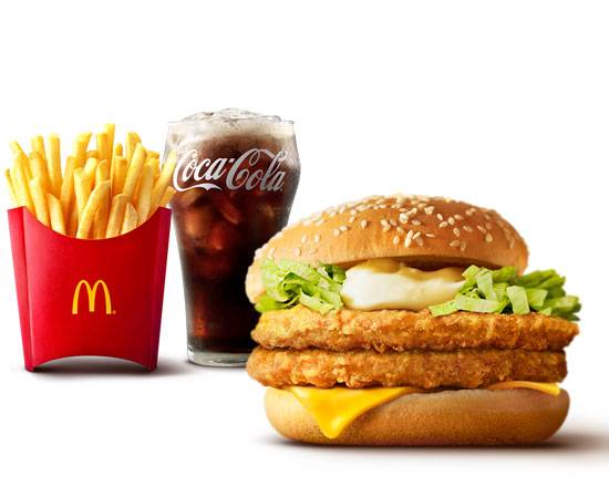 倍チキチー(倍マックチキン チーズ) セット BAI McChicken Cheese Set