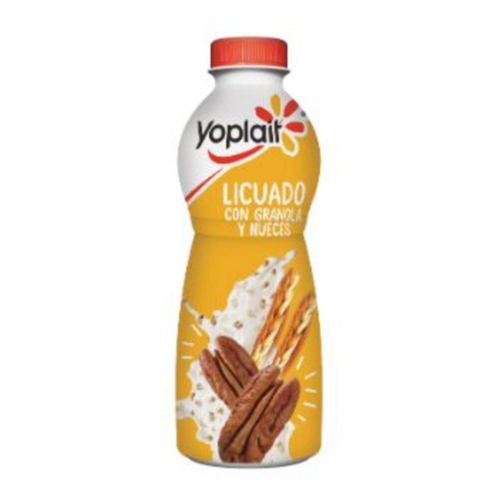 Yoplait yoghurt licuado nuez, granola y vitamina c (330 g)