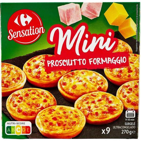 Carrefour Sensation - Mini pizzas, jambon fromage (9)
