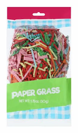 Easter Paper Grass 1.75oz Rainbow