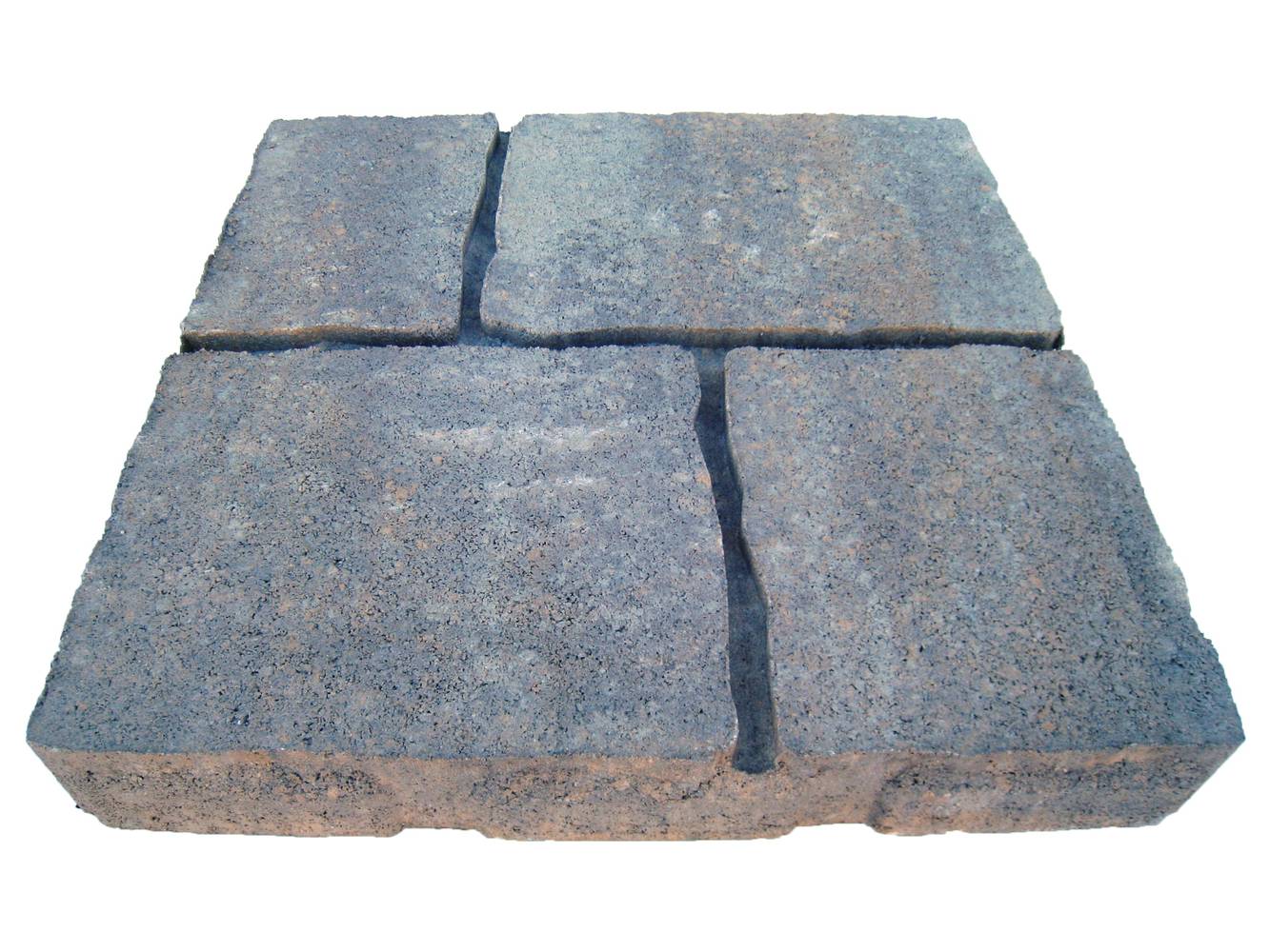 16-in L x 16-in W x 2-in H Square Allegheny Concrete Patio Stone | 205261