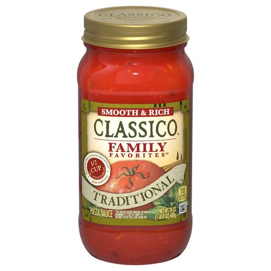 Classico Family Favorites Traditional Pasta Sauce