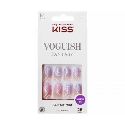 KISS Voguish Fantasy Fake Nails (28 ct)