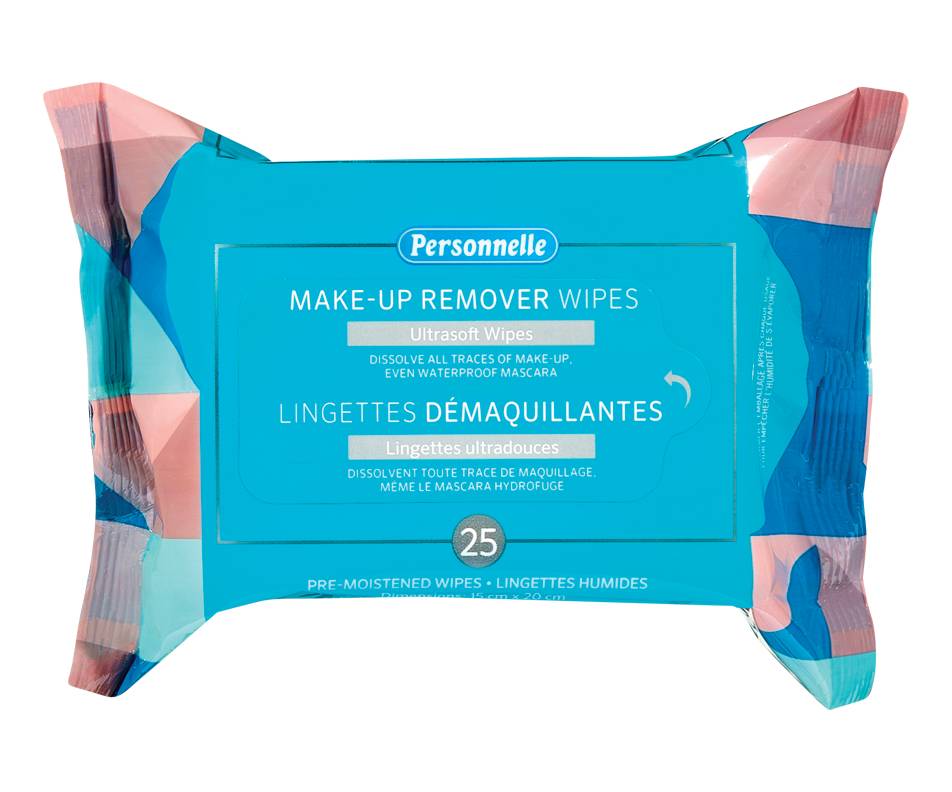 Personnelle Makeup Remover Wipes (25 units)