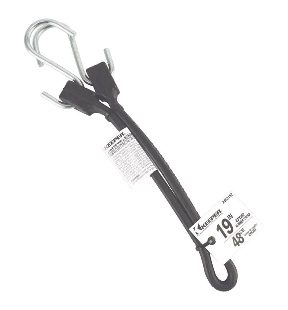 Keeper Black Tarp Strap 19 In. L 1 Pk
