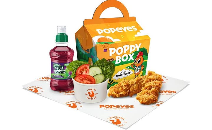 Tenders Poppy Meal