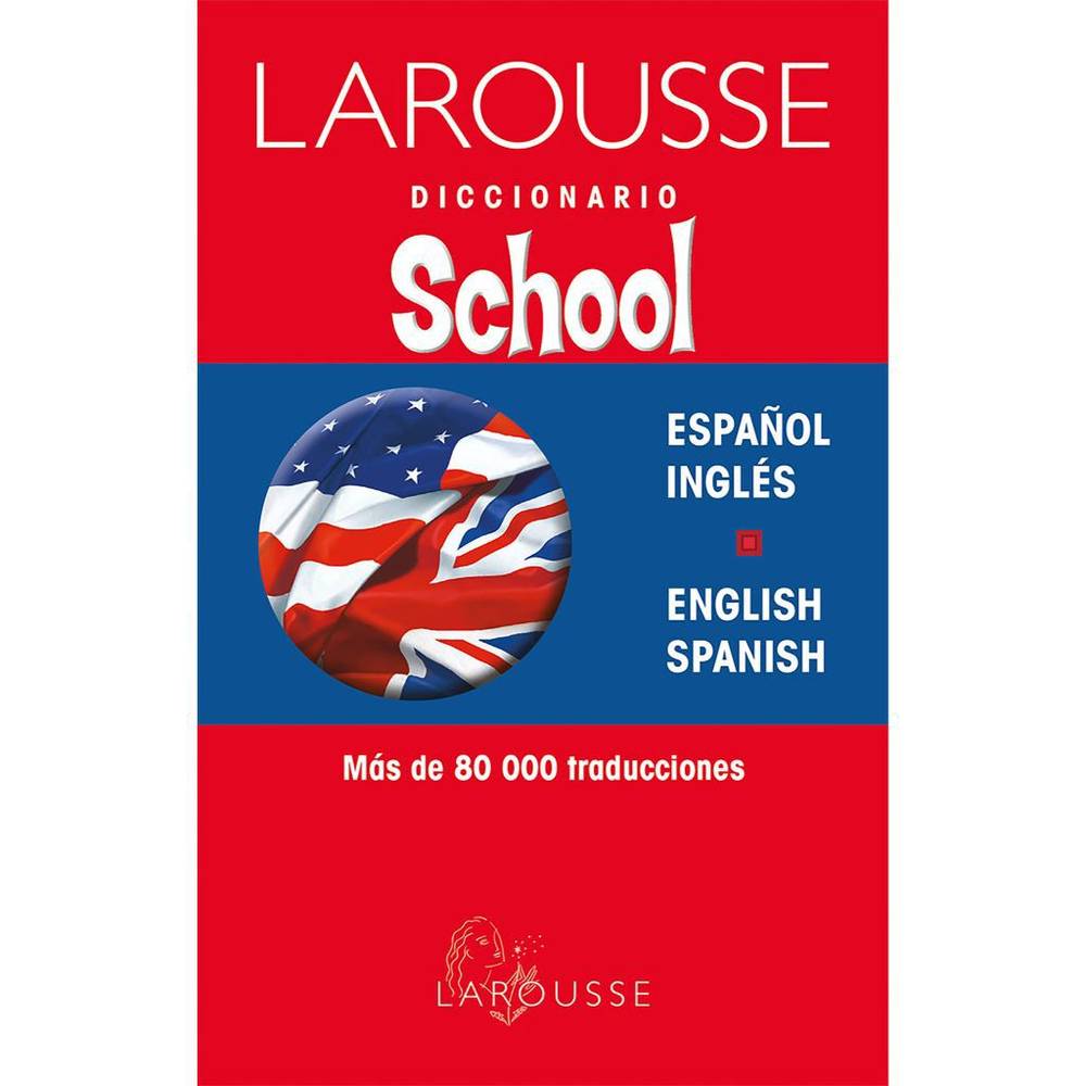 Larousse diccionario school ingles-español (1 pieza)
