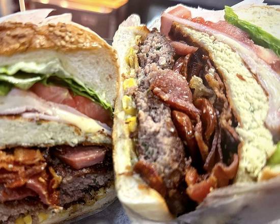 X CALABRESA (SMOKED SAUSAGE CHEESE BURGER)