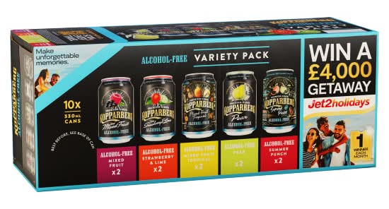 Kopparberg Alcohol-free Variety Pack 