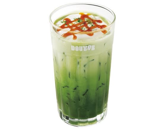 アイス抹茶キャラメルラテ