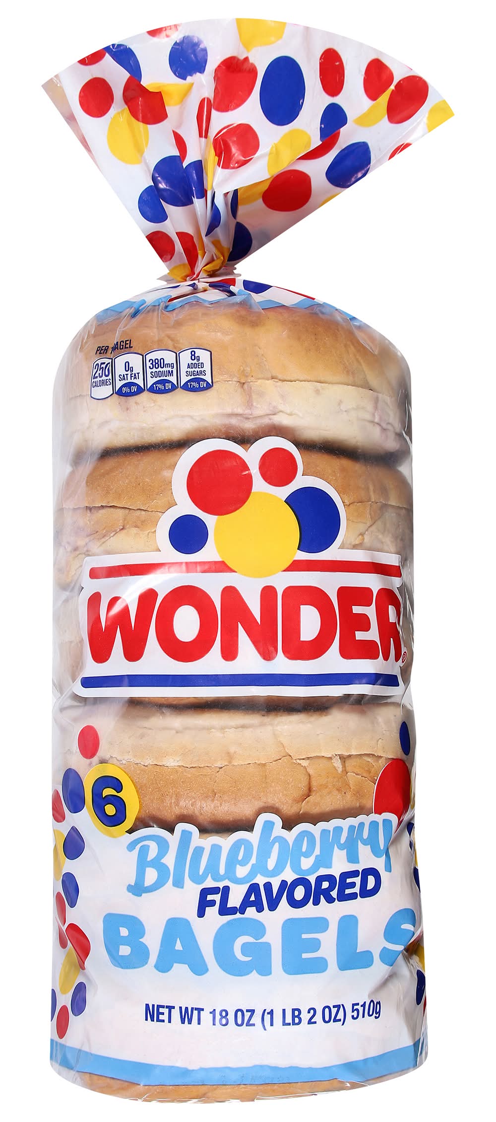 Wonder Bagels, Blueberry (18 oz, 6 ct)