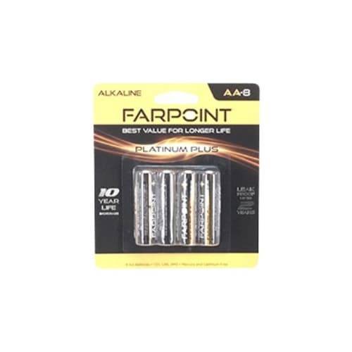 Farpoint Aab Platinum Plus Alkaline Batteries (8 ct)