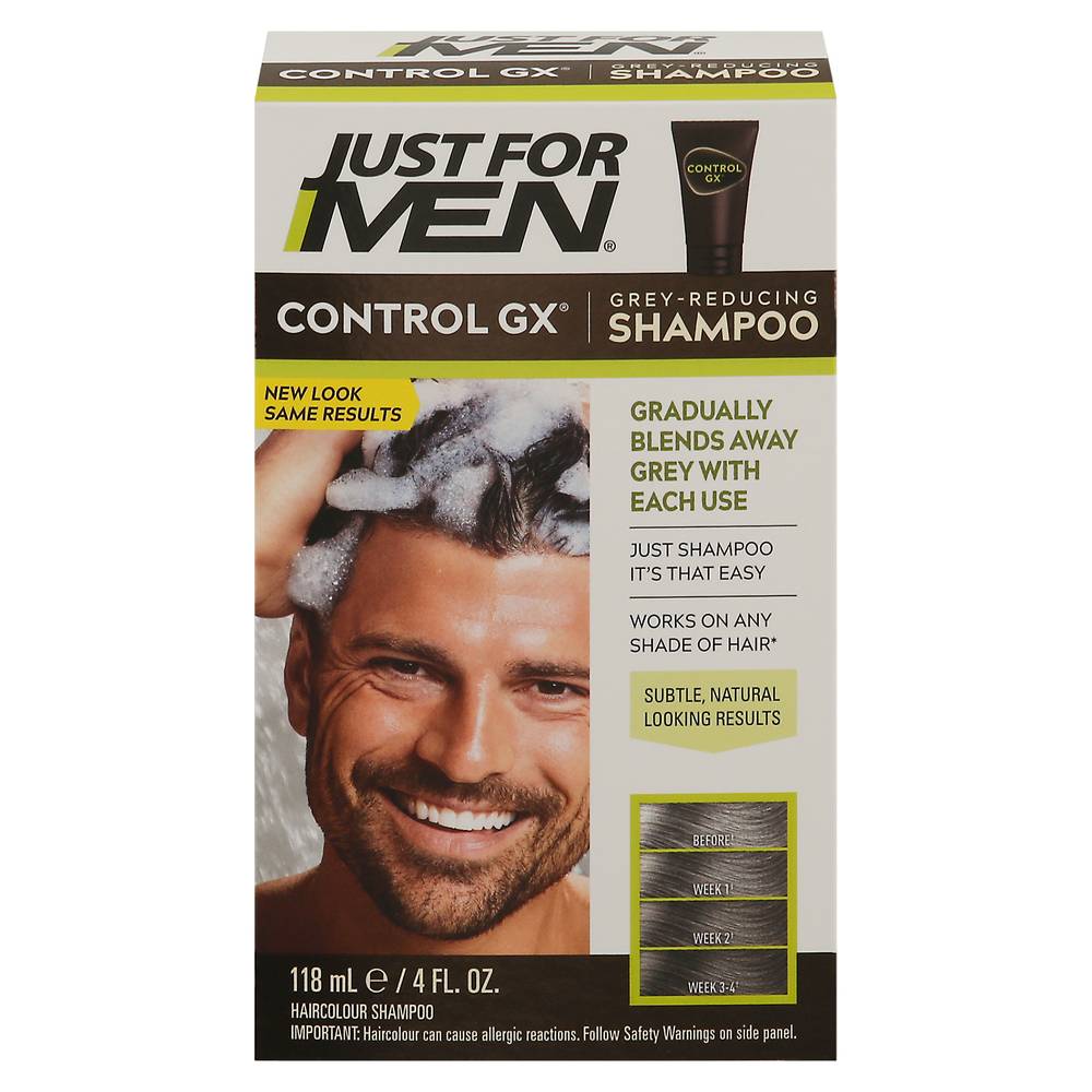 Just For Men Control Gx Grey Reducing Shampoo (4 fl oz)