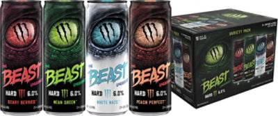 Monster the Beast Unleashed Hard Malt Beverage (12 ct, 12 fl oz)