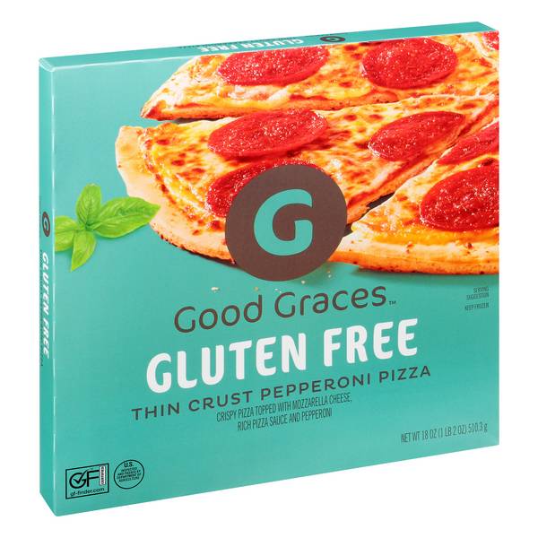 Good Graces Gluten Free Thin Crust Pepperoni Pizza
