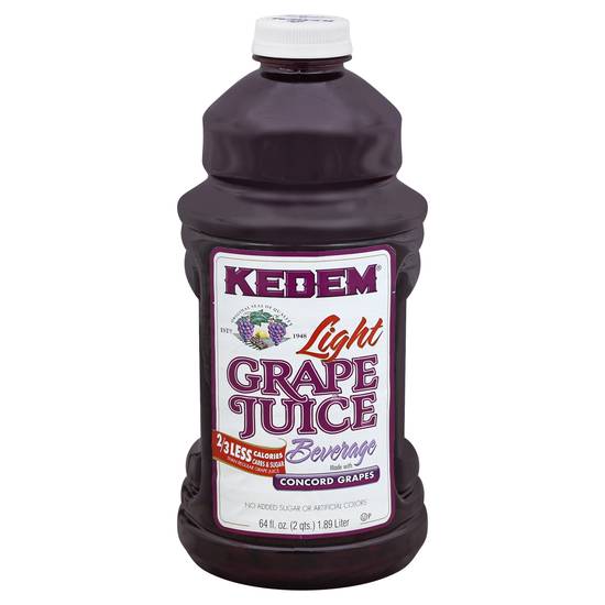 Kedem Kosher Light Grape Juice (64 fl oz)