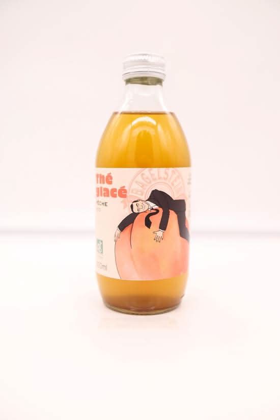 Thé glacé bio pêche Bagelstein