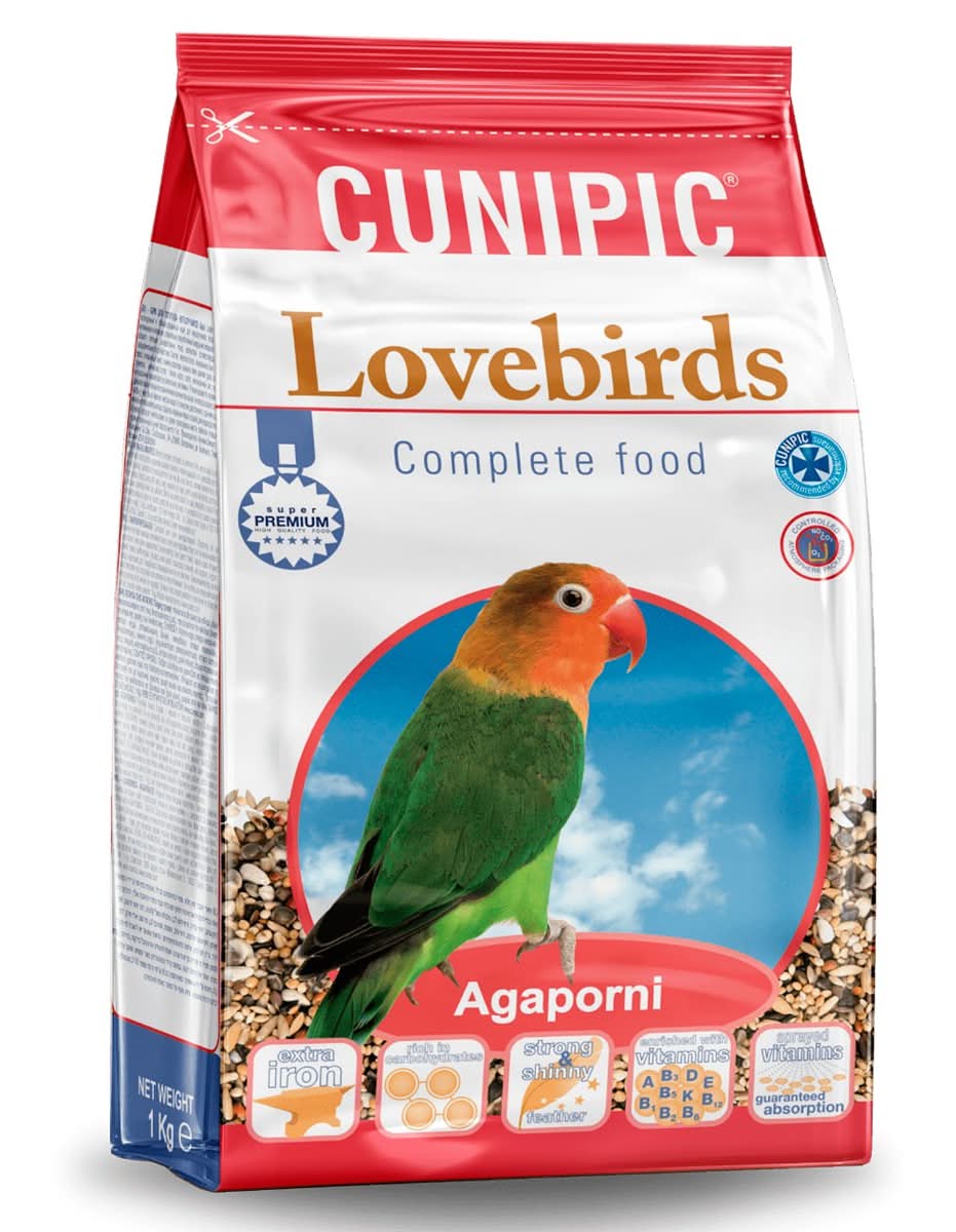 Cunipic · Mezcla de semillas para agaporni (1 kg)