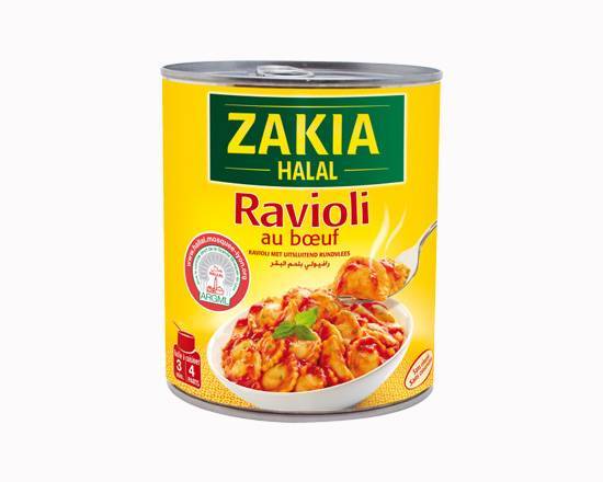 Ravioli Pur Bœuf ZAKIA - Conserve de 800g