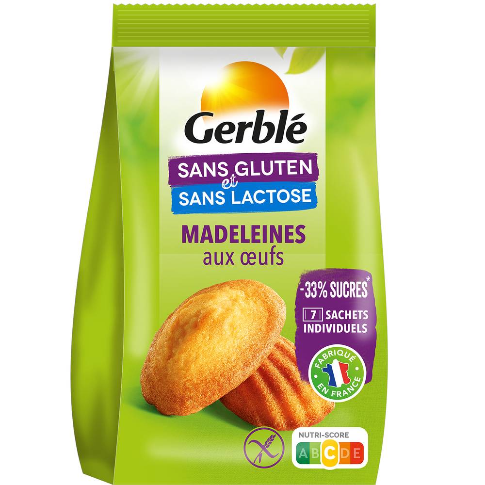 Gerblé - Madeleine aux œufs (200g)