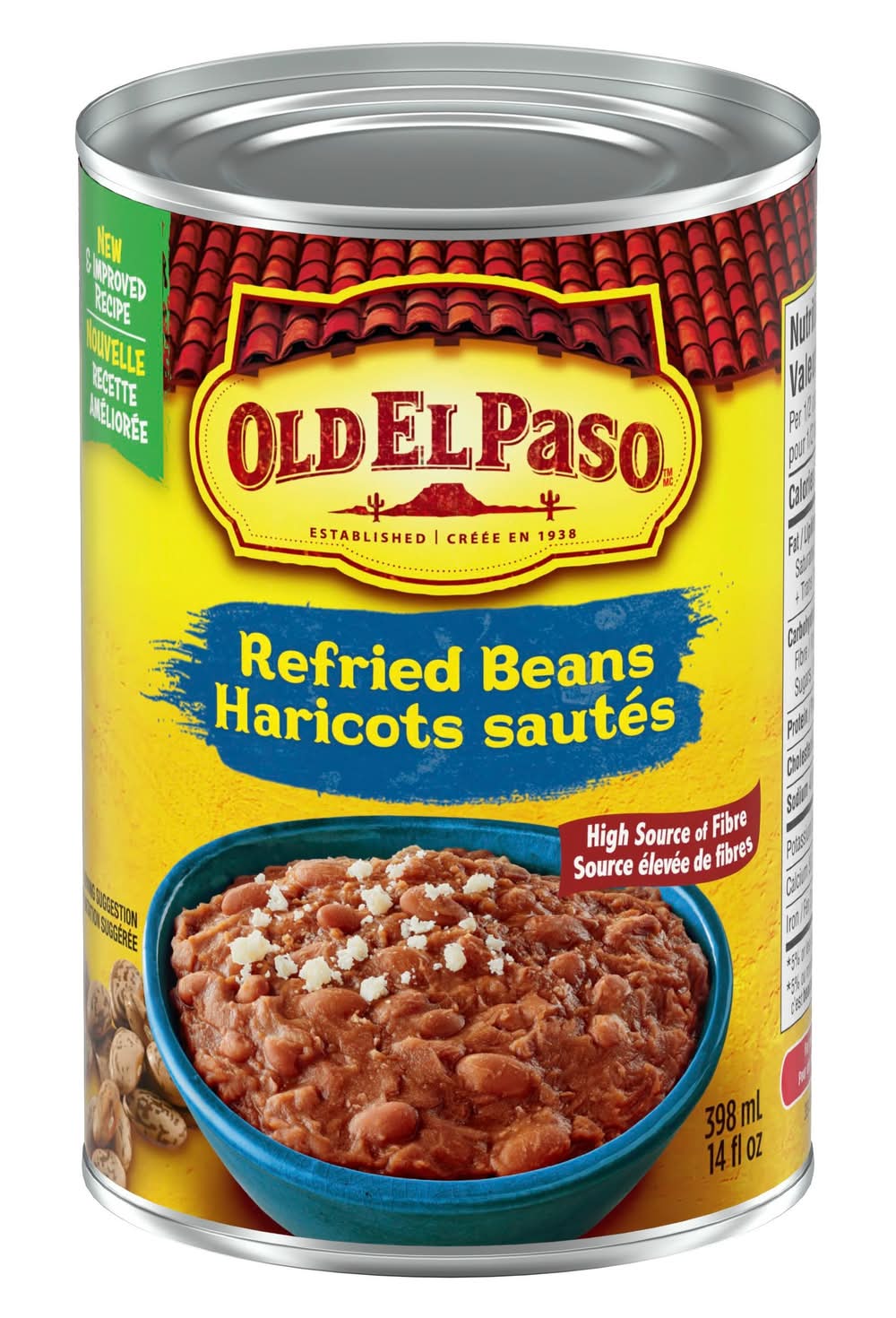 Old El Paso Refried Pinto Beans (398 ml)