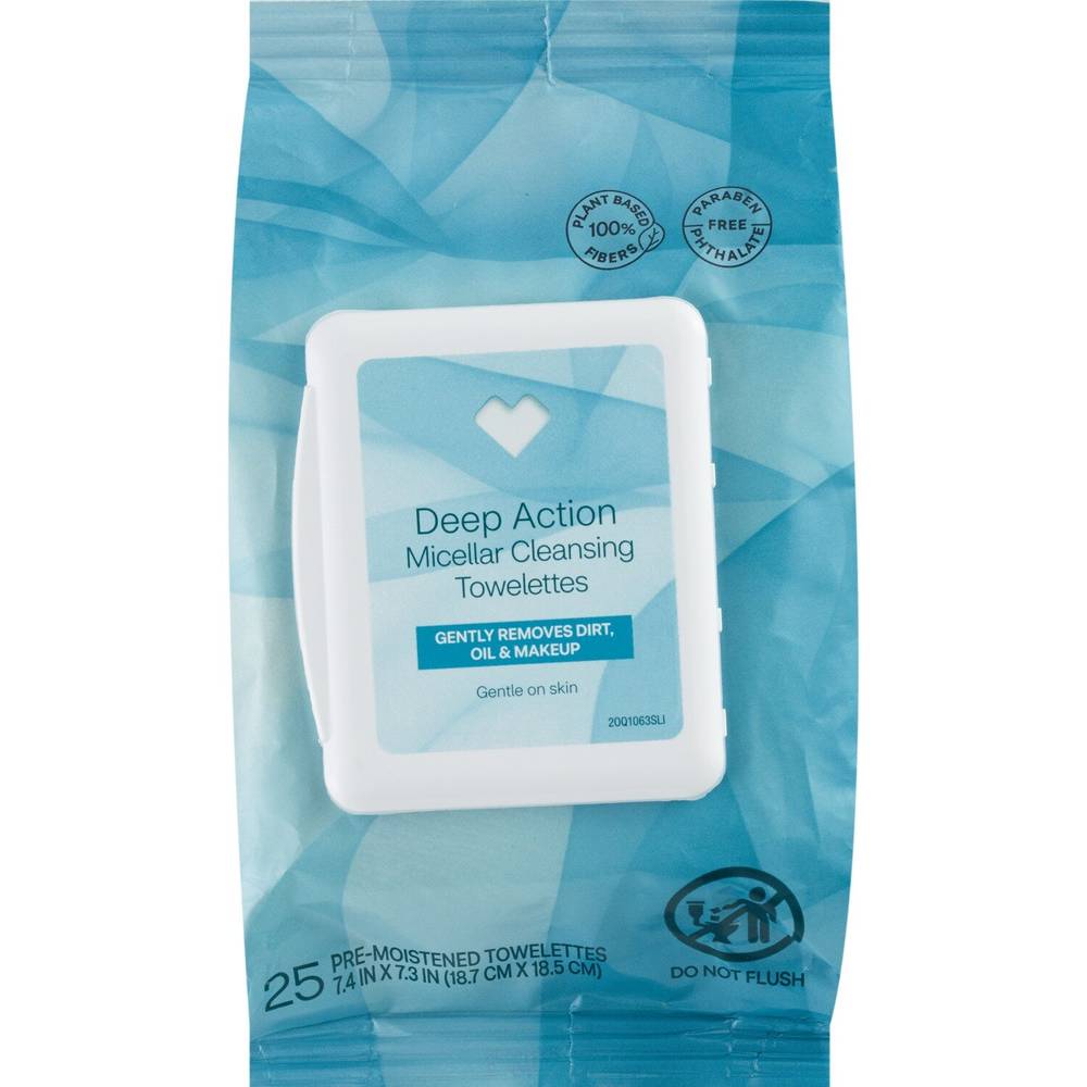 Cvs Beauty Deep Action Micellar Facial Cleansing Cloths