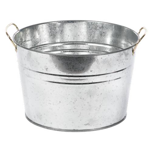 Round Tin Bucket