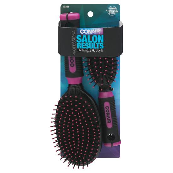 Conair Professional Salon Results Hair Brushes (2 ct)